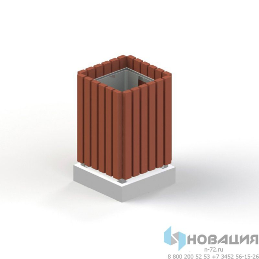 Урна (деревянная квадратная)