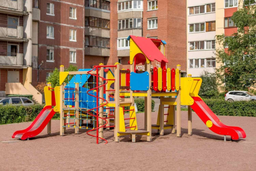 Детский игровой комплекс №3,  8550х5470 мм