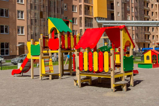 Детский игровой комплекс №3,  8550х5470 мм