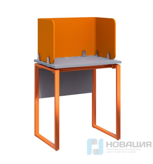 Стол одноместный с акустической кабинкой