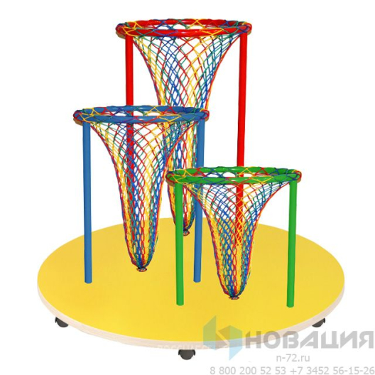 Корзина для метания мячей, 800х733 мм