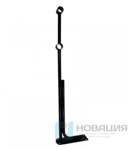 Хореографический станок двухрядный напольный